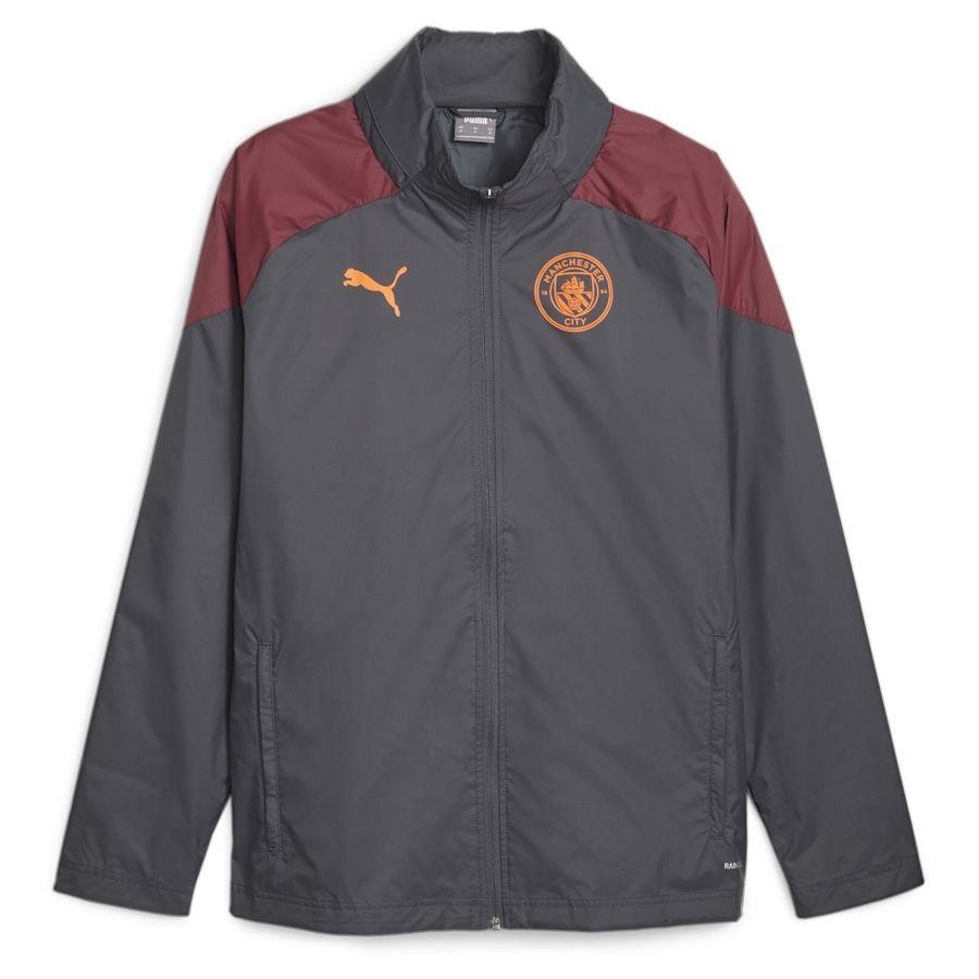 Manchester City Veste d'Entraînement All Weather - Gris/Orange