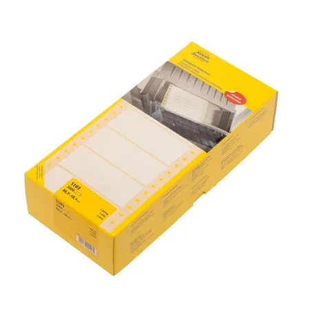 Avery Zweckform 5103 Computer Etiketten 88,9 x 48,4 mm, 1 Pack/3.000 Etiketten, weiß