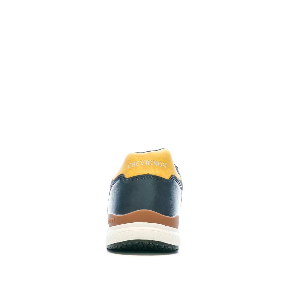 Chevignon Baskets Marine/Jaune Homme Chevignon Cairina