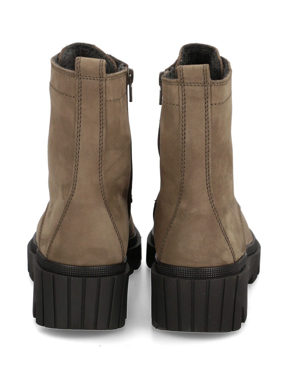 Nubukleder Schnürboot