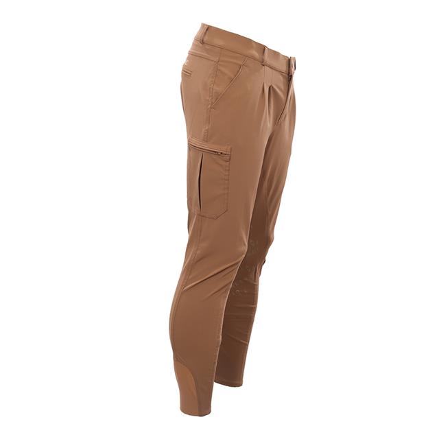 Paardrijbroek La Valencio LVWilliam Knie Grip Men Bruin