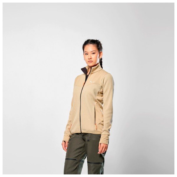 Salewa - Women's Puez Waffle Hybrid PL Jacket - Veste polaire