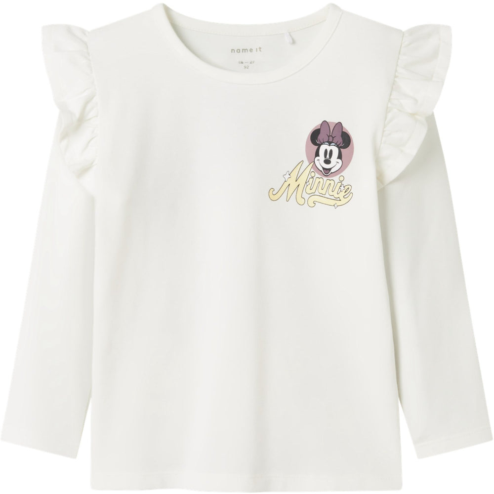 Køb Name It Cloud Dancer Desire Minnie Mouse Bluse