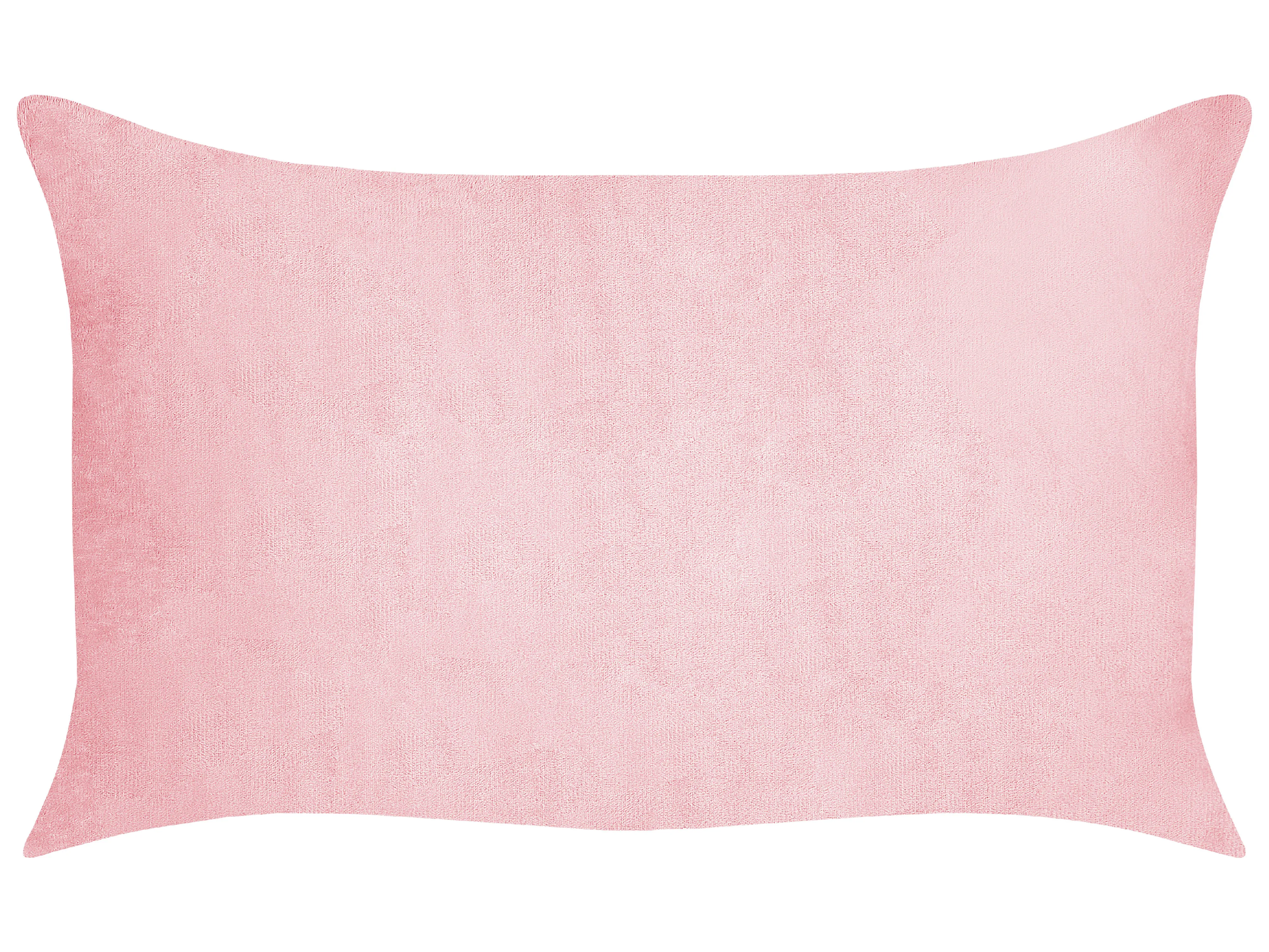Set van 2 sierkussens MILLET Corduroy 30 x 50 cm Roze geometrisch patroon