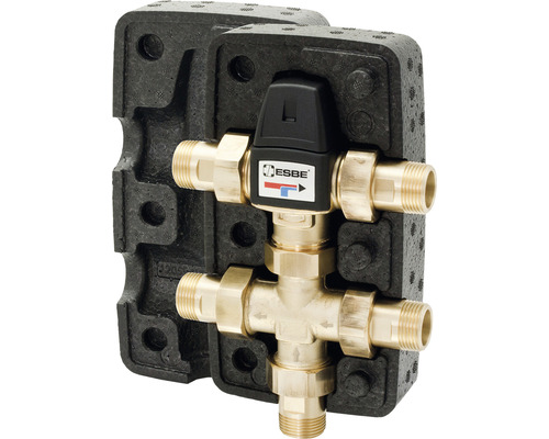 ESBE VTR 322 circulatieset 35-60 graden met terugslagklep, fittingen en isolatie 31400100