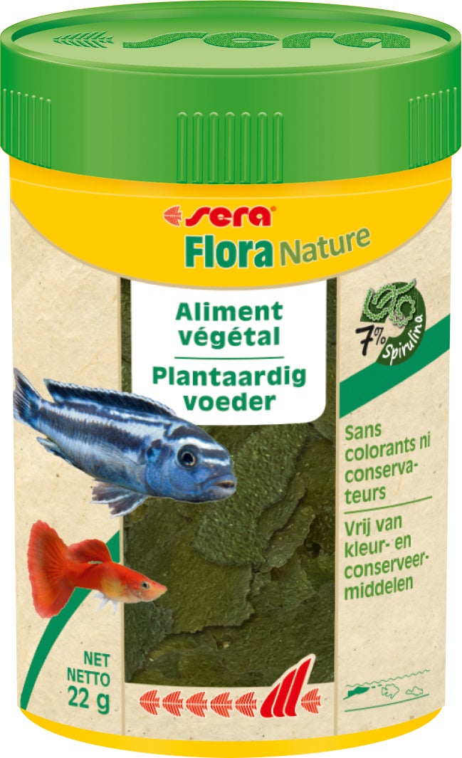 Sera visvoer Flora Nature 100 ml