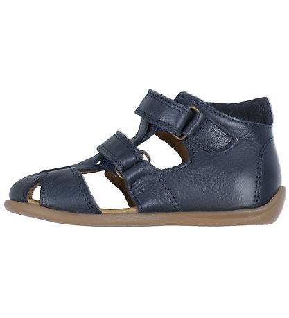Pom Pom Sandalen - Starter Zwei Klettband - Navy