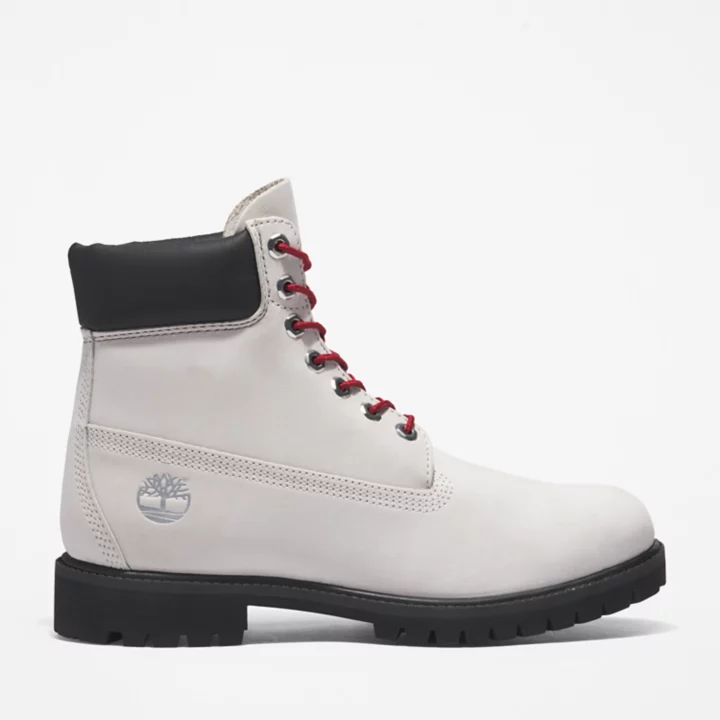 Bottine 6-inch Timberland Premium para homem em branco
