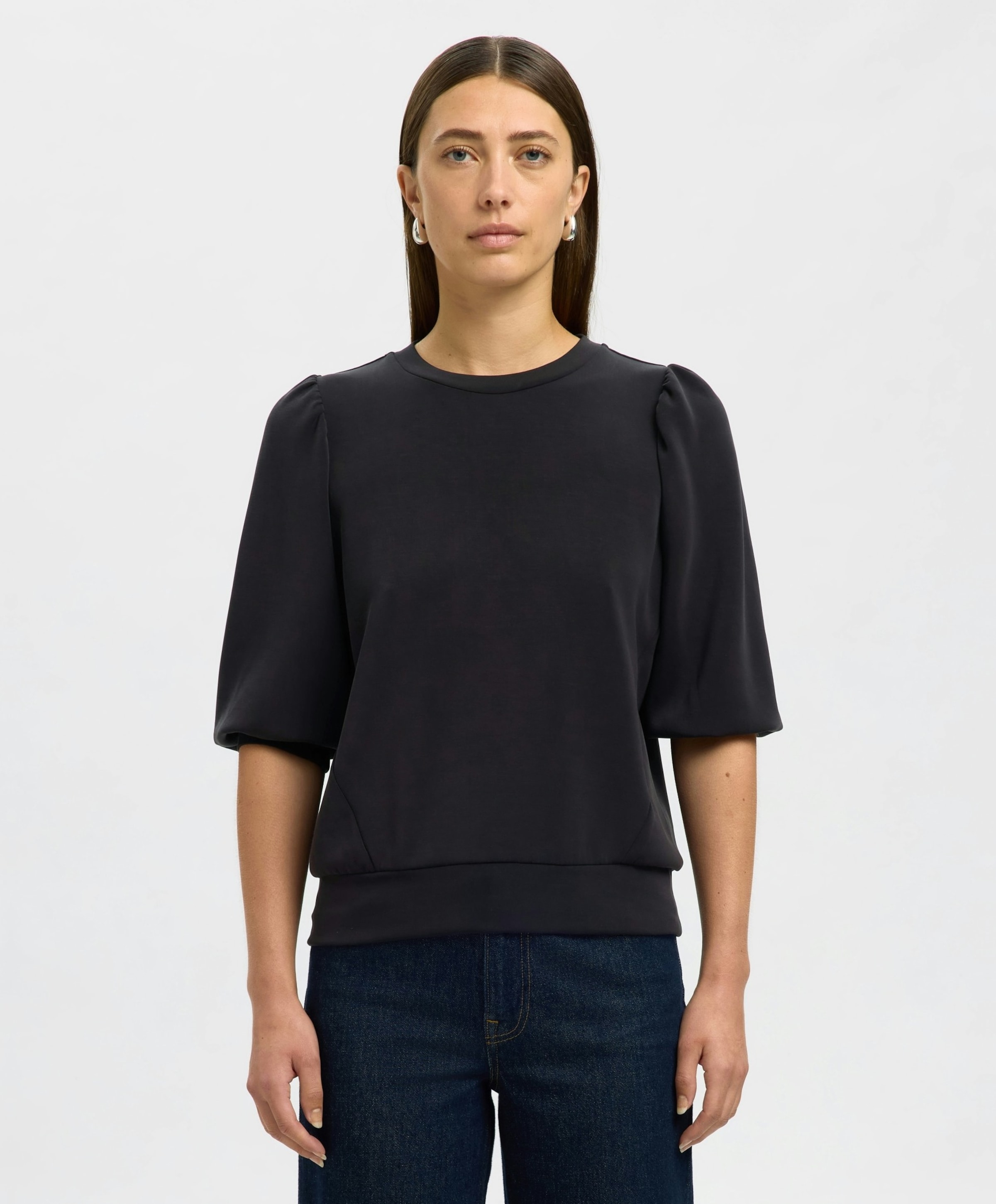 Selected Dames sweater zwart