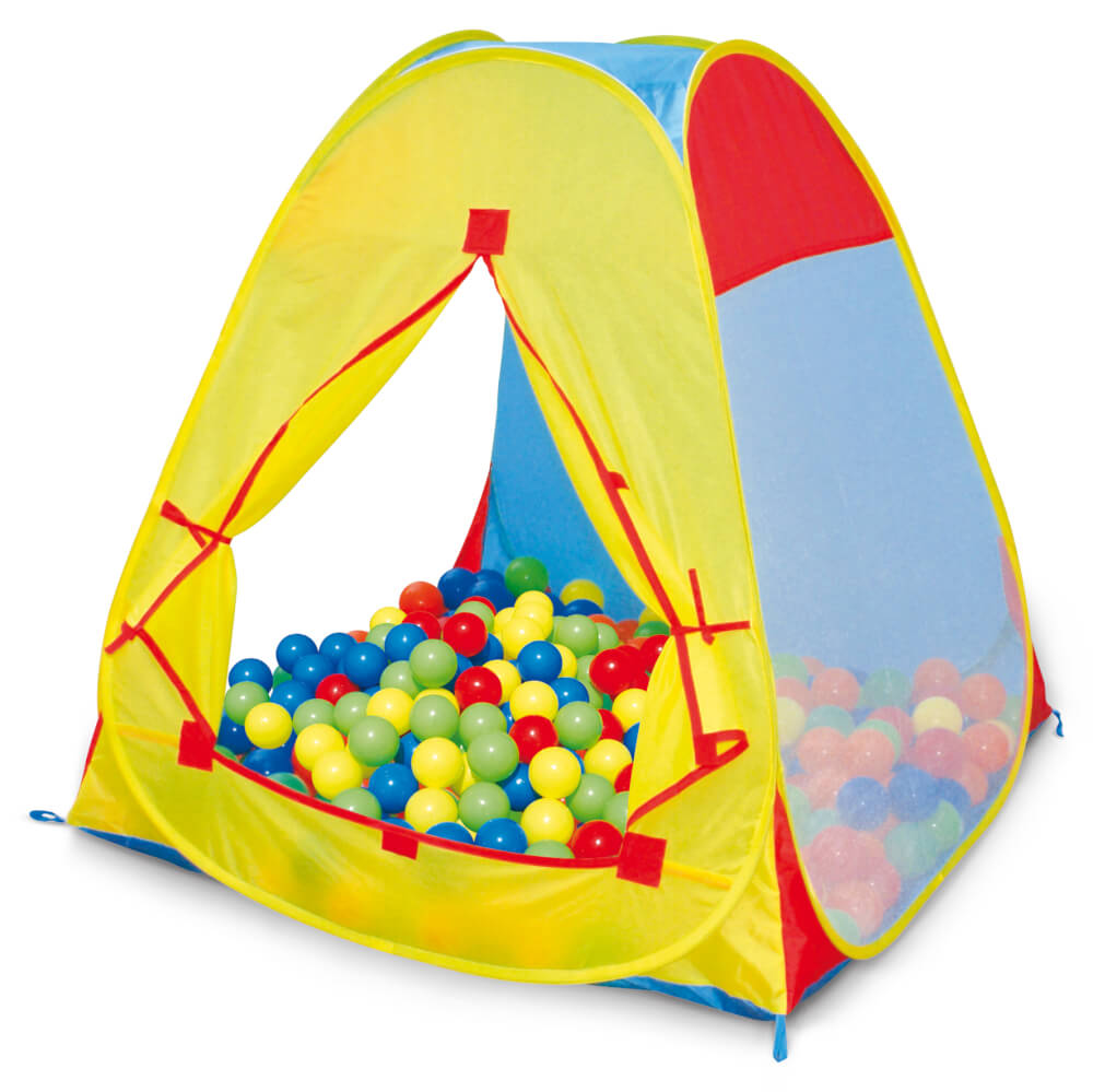 Outdoor active Zelt mit 100 Bällen, 100-teilig, ca. 37x37x21 cm, ab 24 Monaten