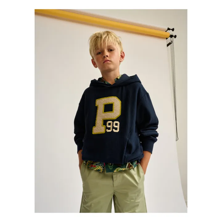 Bellerose Hoodie Fahy | Bleu nuit