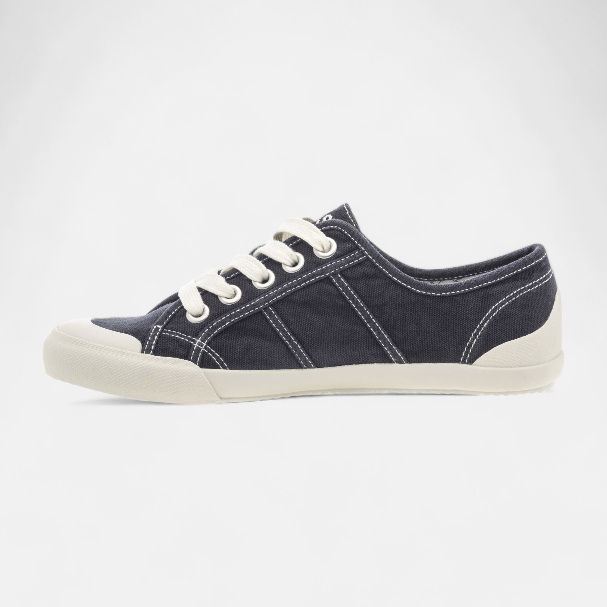 Baskets en toile Femme bleu marine