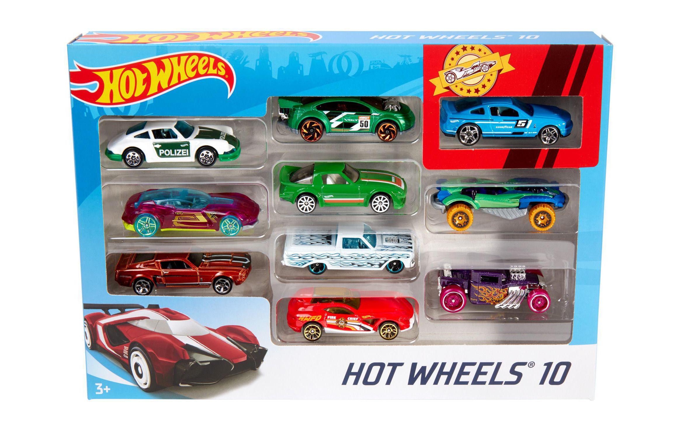 Action Cars 10er Geschenkset1:64 Die-Cast 10er Geschenkset