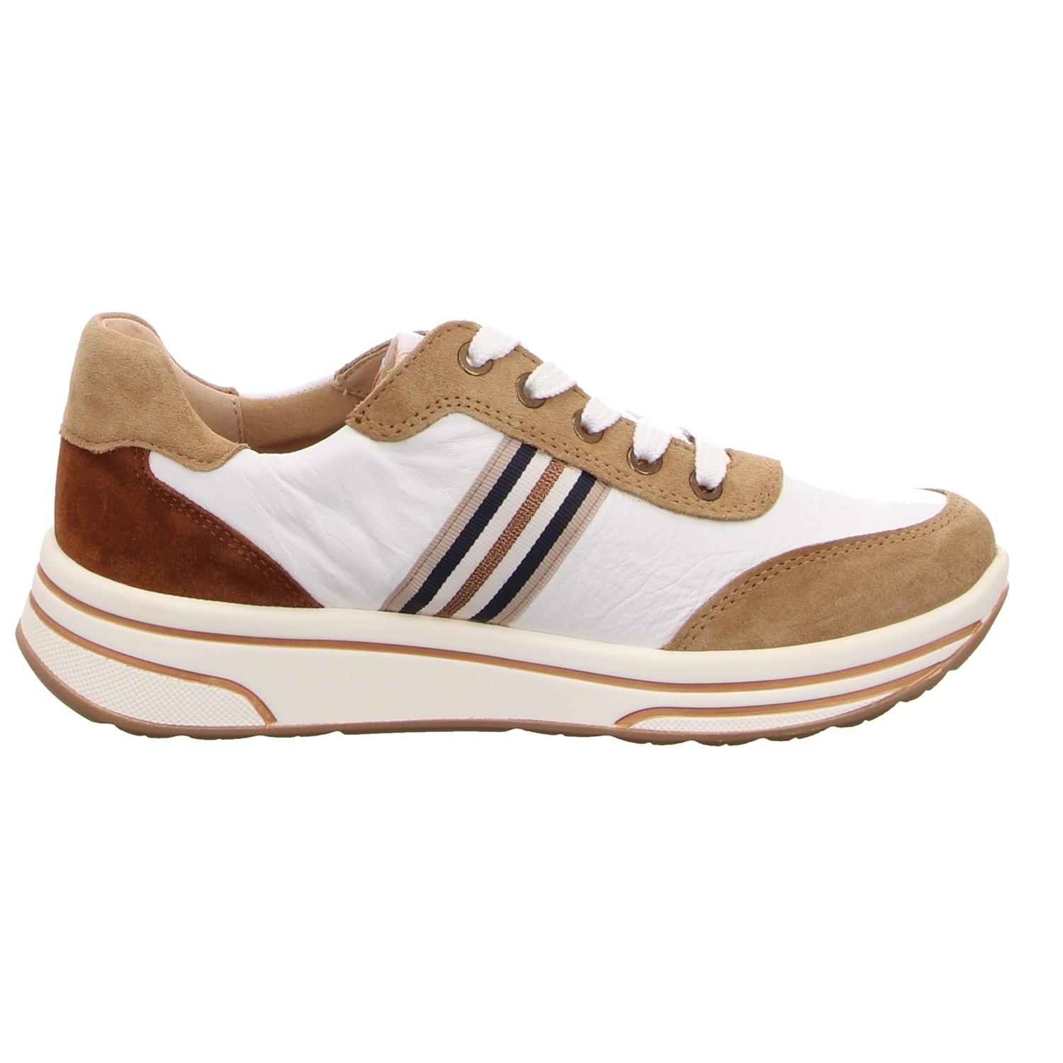 Ara Schnürhalbschuh weiß/kombi weiss/weiss kombi