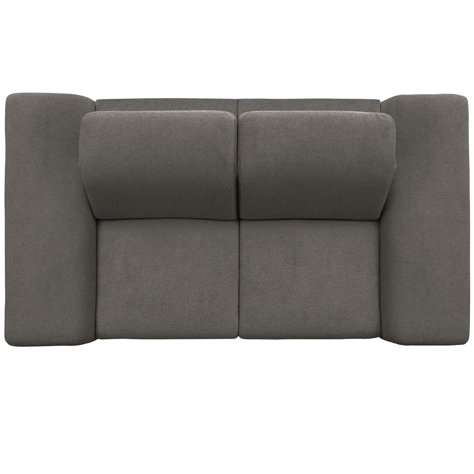 polsterpower 2,5-Sitzer Boxspringsofa - Belle grey - Basismodell