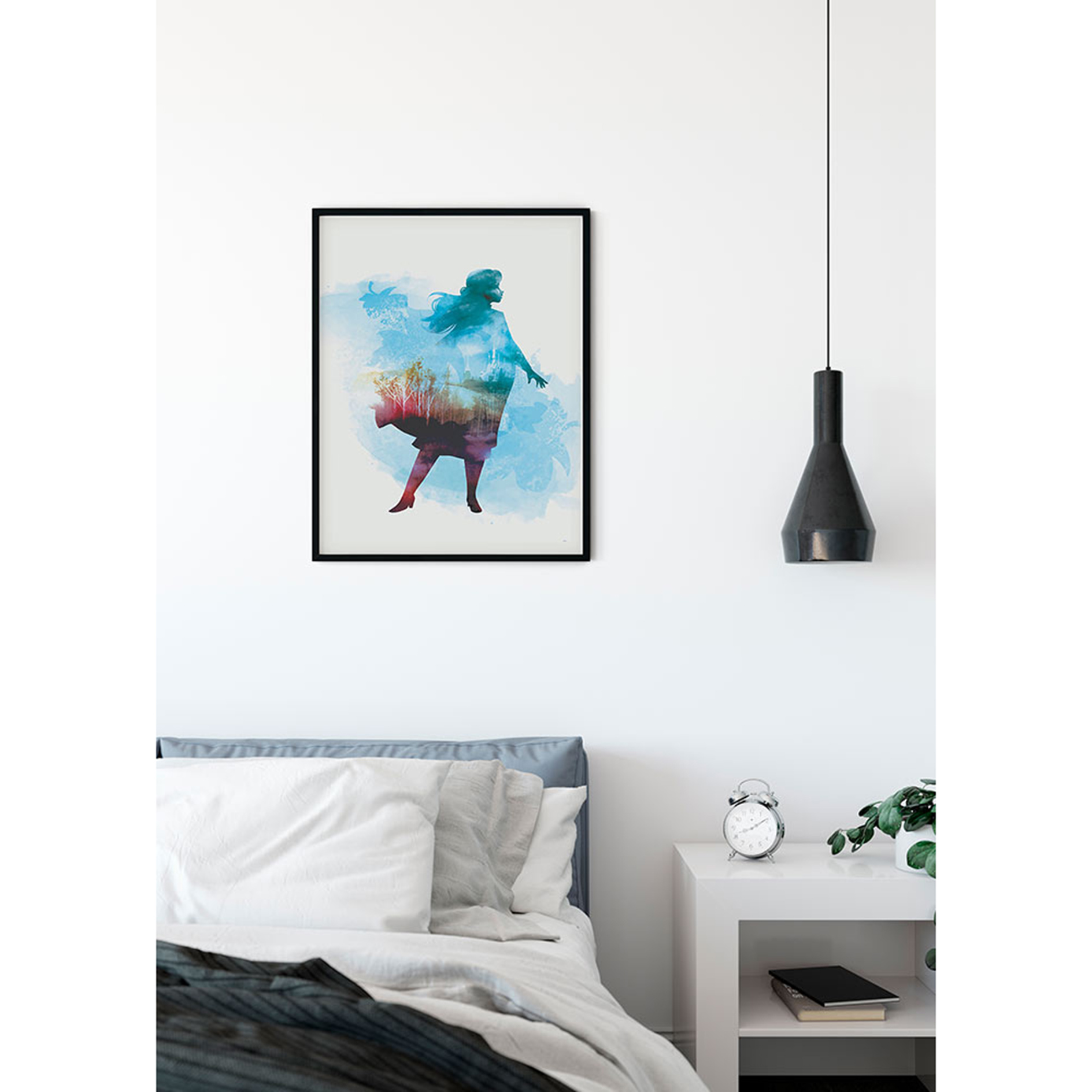 Wandbild FROZEN ANNA AQUARELL - 50x70 cm