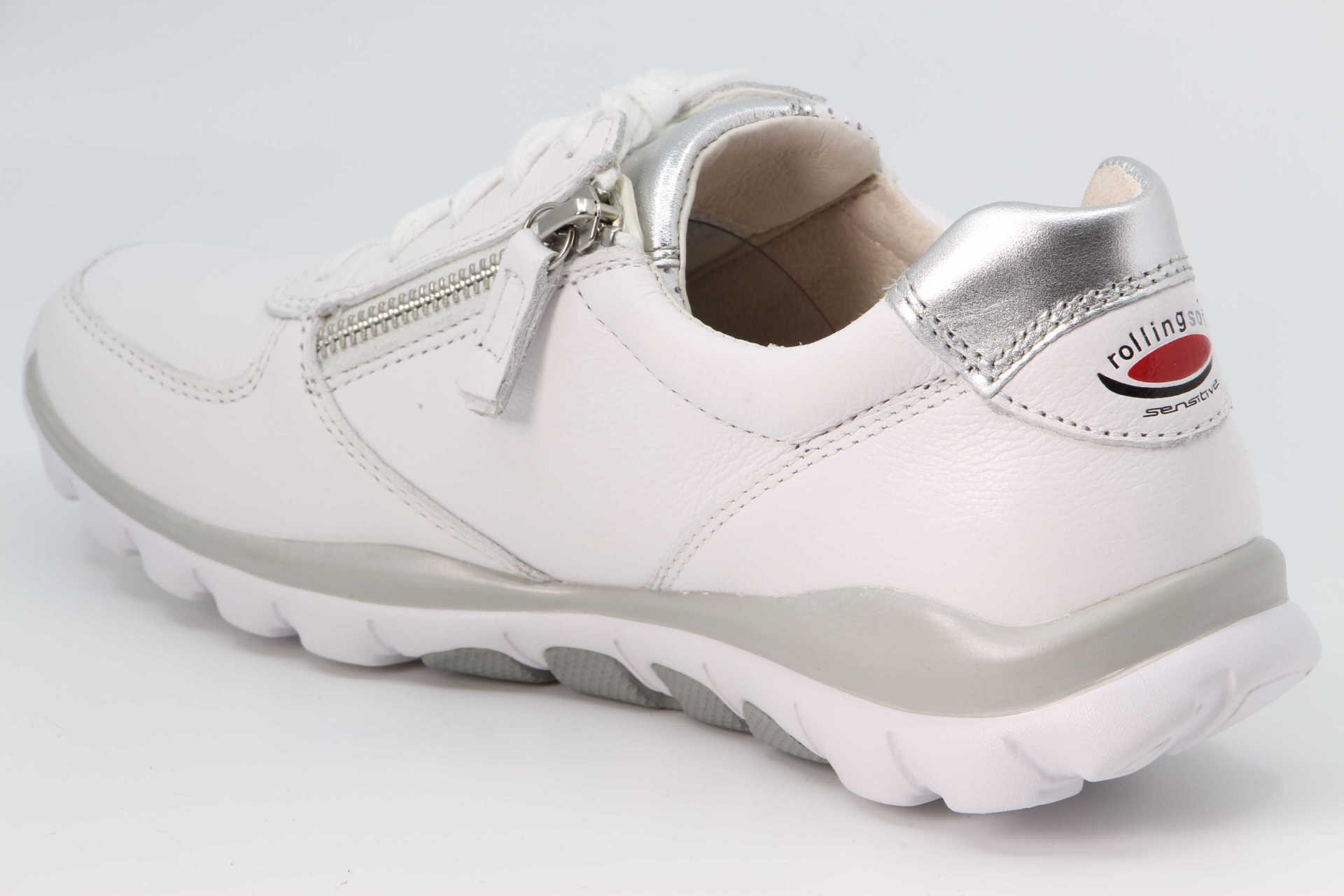 Gabor Rolling-Soft weiss / silber