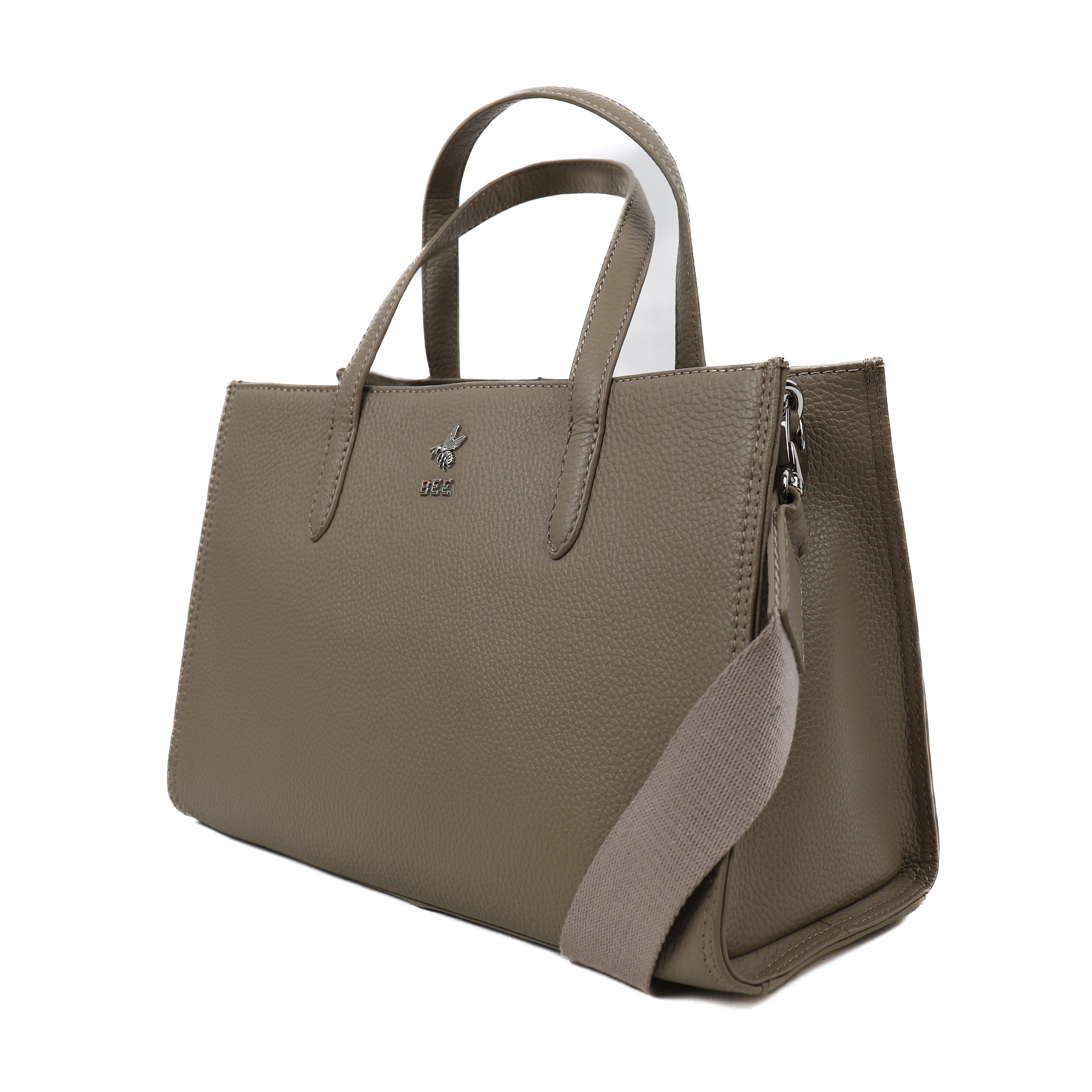 Hand-/schoudertasje 'Emily' Silver Mink Silver Mink