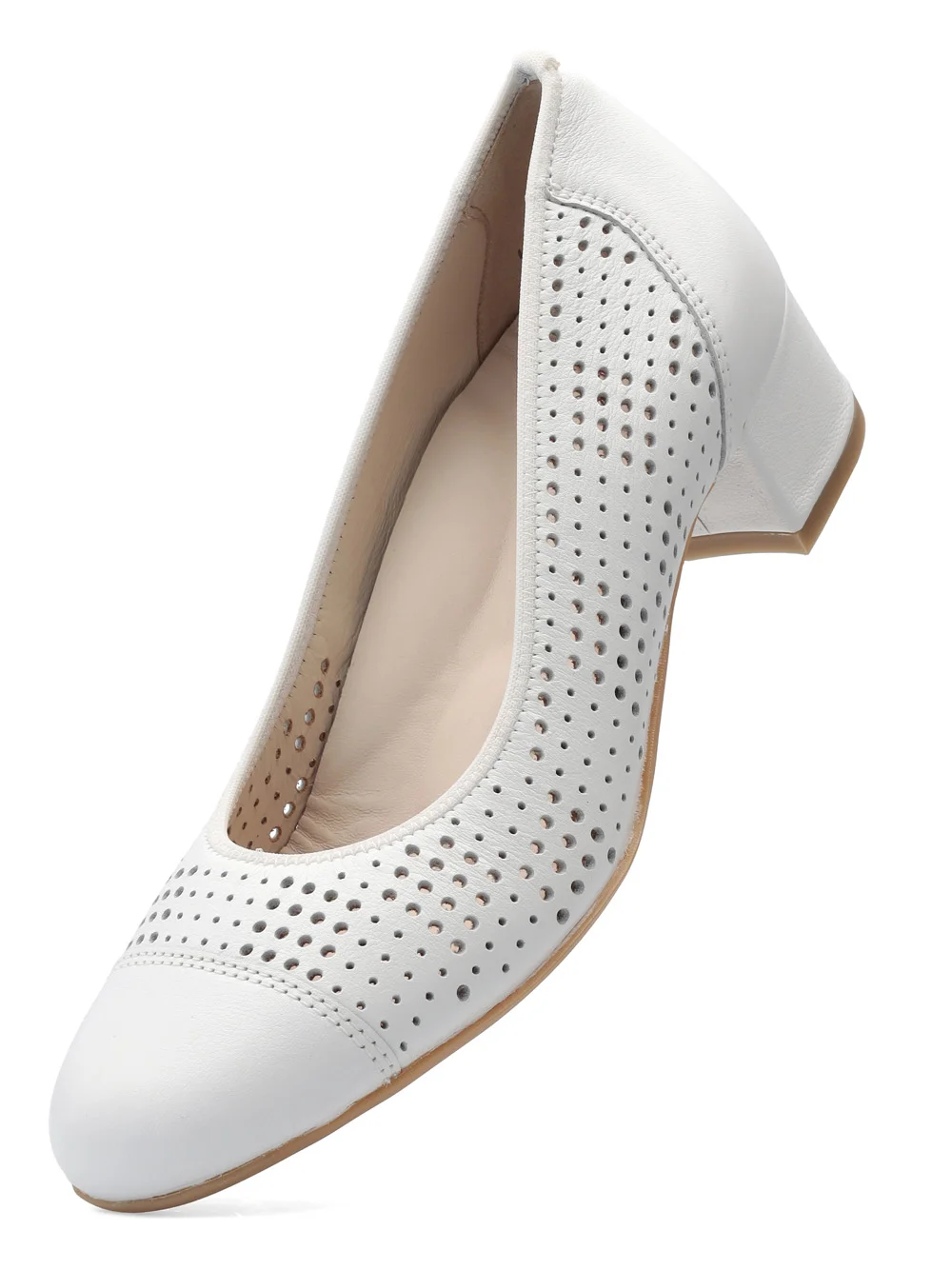 Pumps Nizza weiß