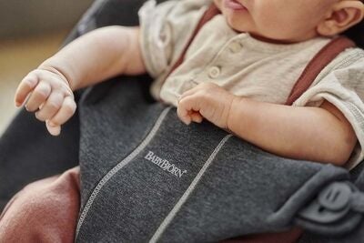 BabyBjörn Bliss Vippestol 3D Jersey, Svartgrå
