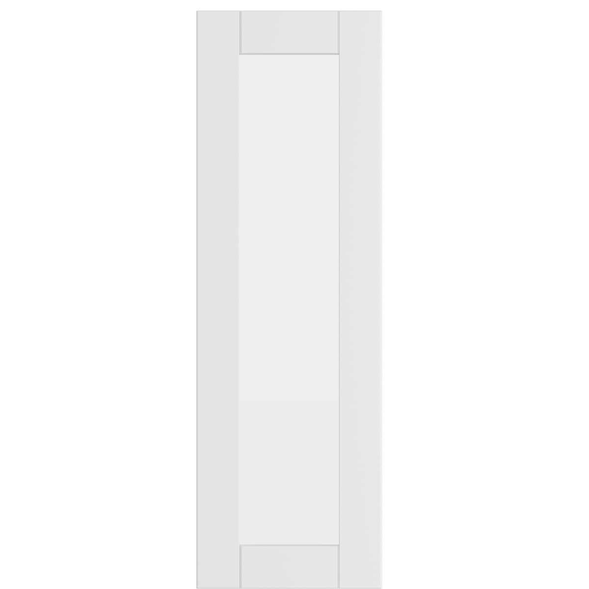Epoq Shaker Classic White vitrinedør til kjøkken 30x92