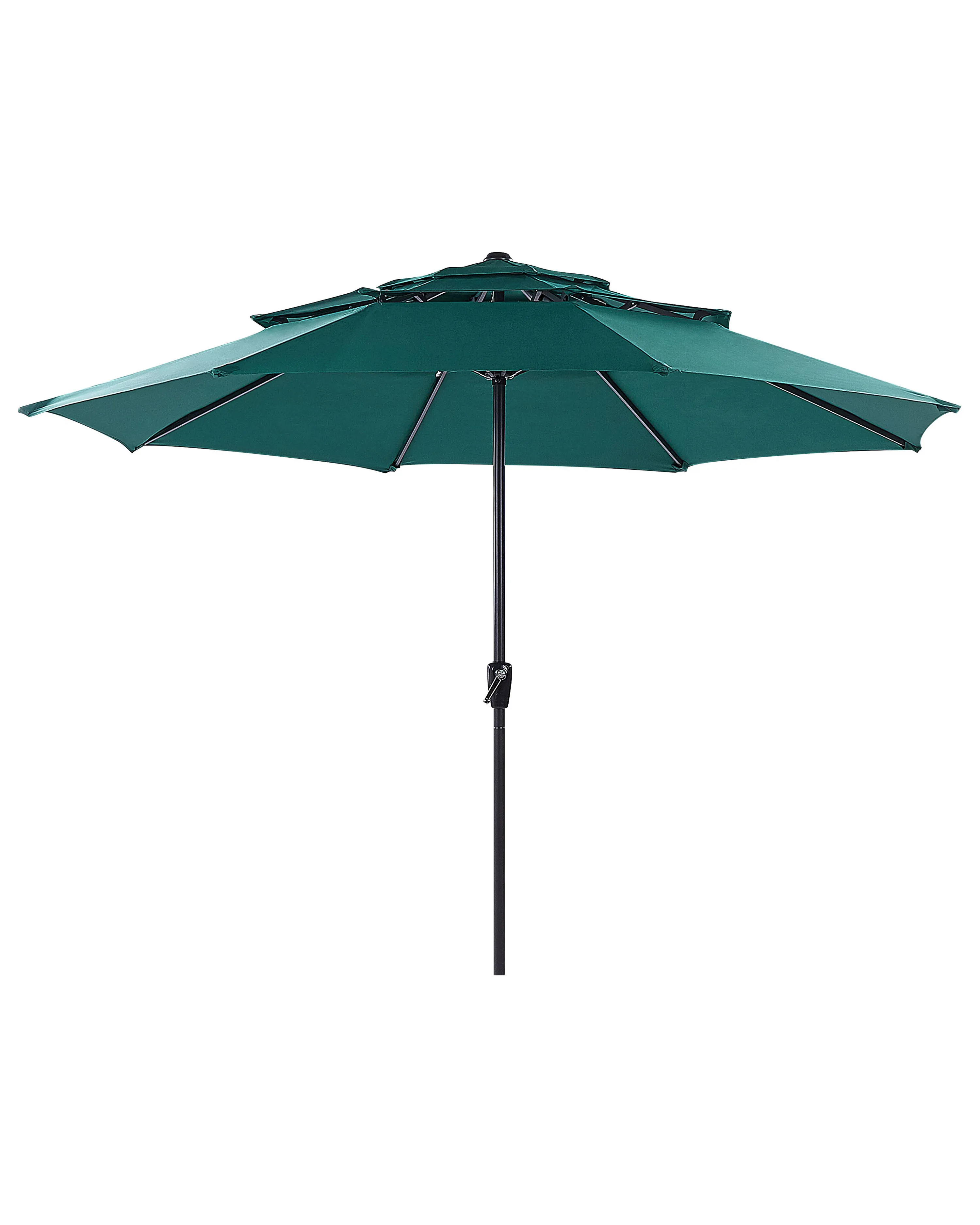 Parasol 285 cm BIBIONE Smaragdgroen