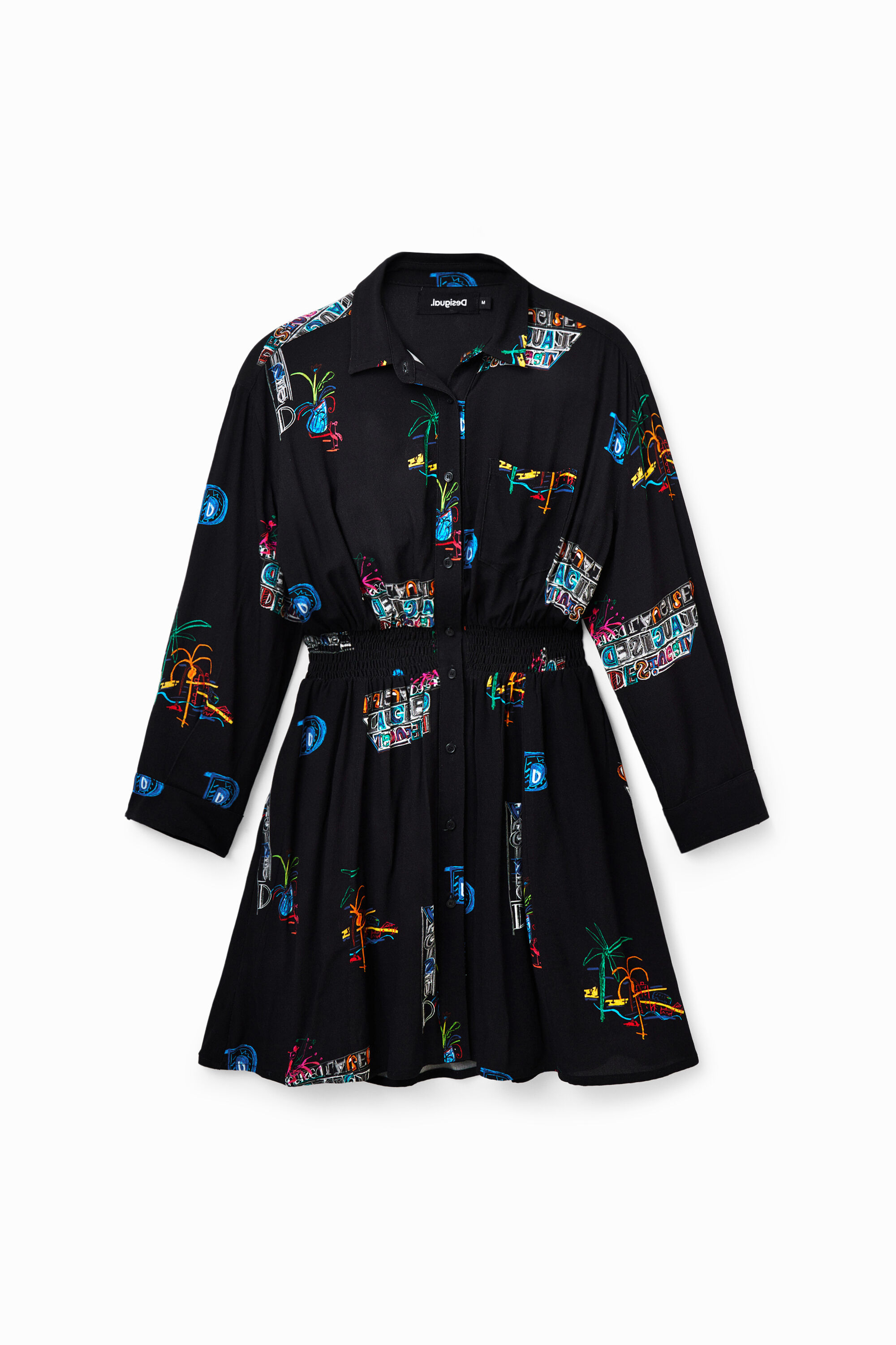 Robe-chemise courte illustrations