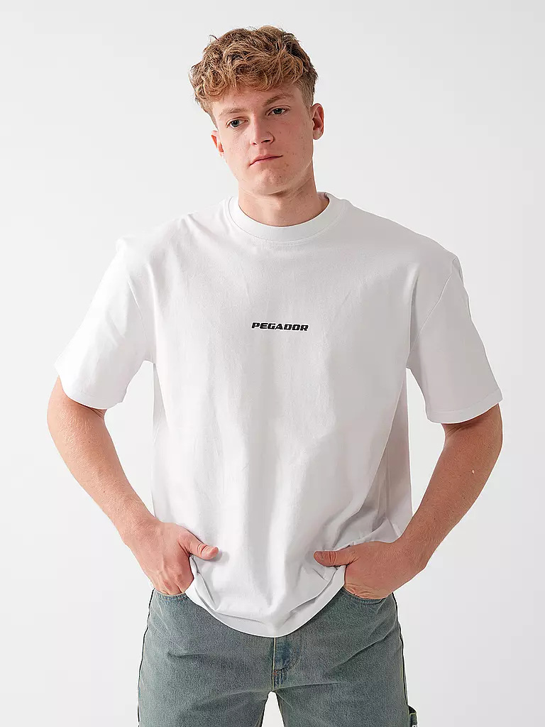 PEGADOR T-Shirt COLNE  weiss