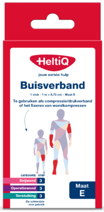 Heltiq Buisverband 1m x 8,75cm - Maat E 1 stuk