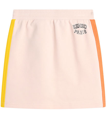Kenzo Sweatrock - Verschleiert Pink m. Orange/Gelb
