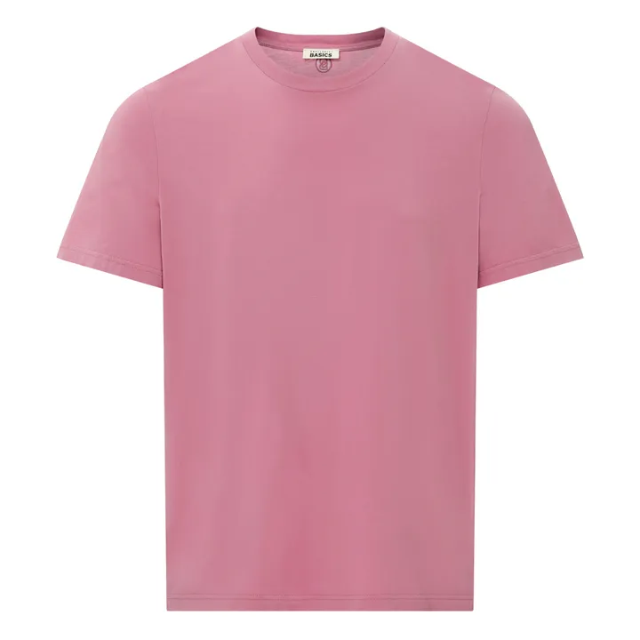 SMALLABLE BASICS T-Shirt Homme Coton Bio | Vieux Rose