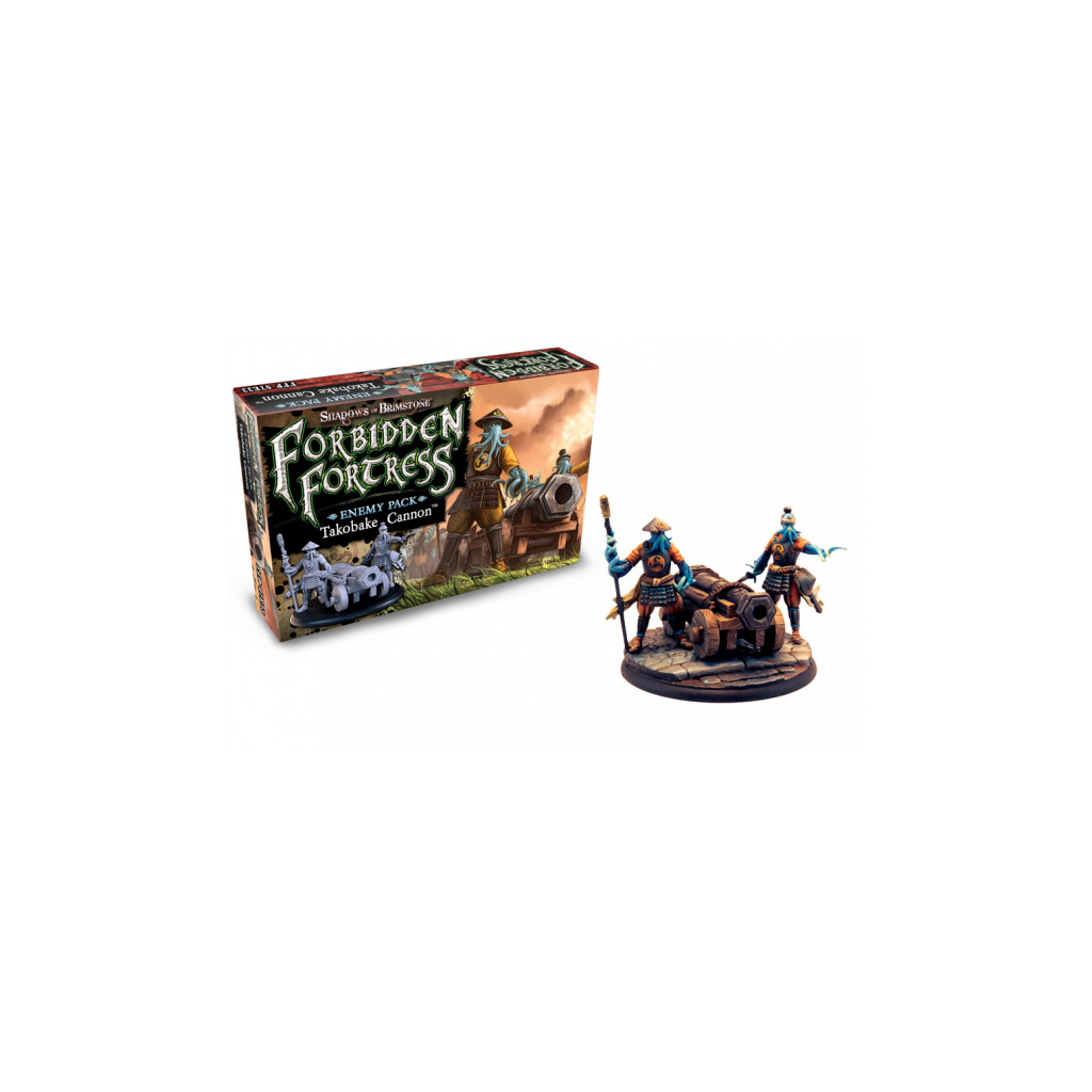 Shadows of Brimstone : Forbidden Fortress - Takobake Cannon Enemy Pack