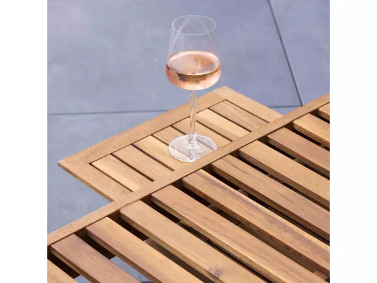 Bain de soleil en acacia Luzon
