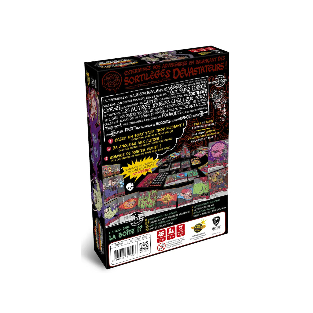 Epic Spell Wars : Baston de sorciers au Mont du Crâne Chauve