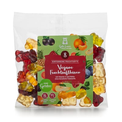 Vegane Fruchtsaftbären