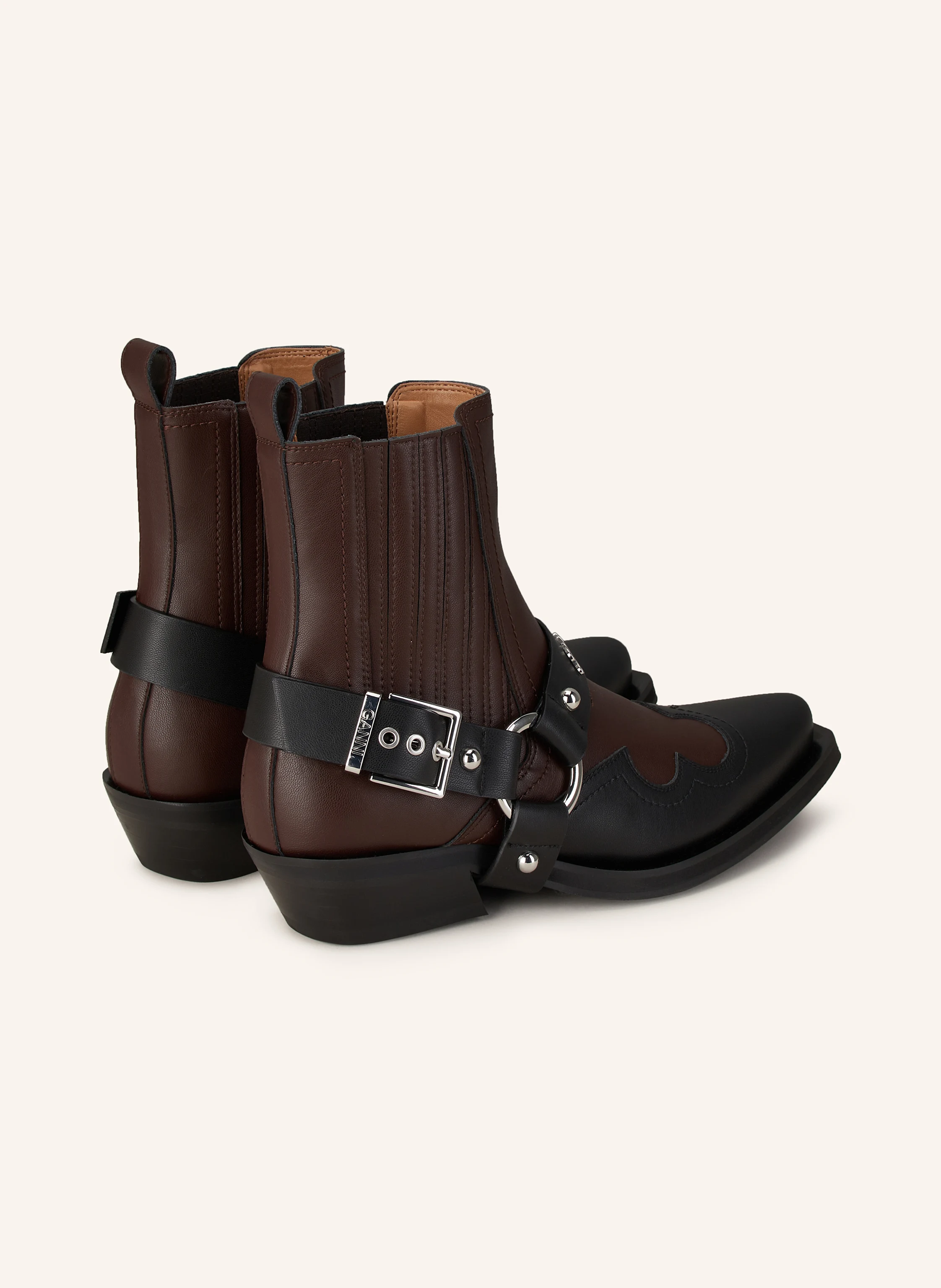 GANNI Cowboy Boots