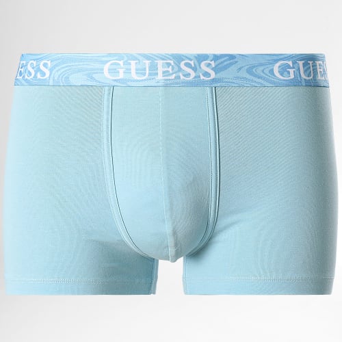 Lot De 3 Boxers U3BG03 Bleu Clair Vert Lavande