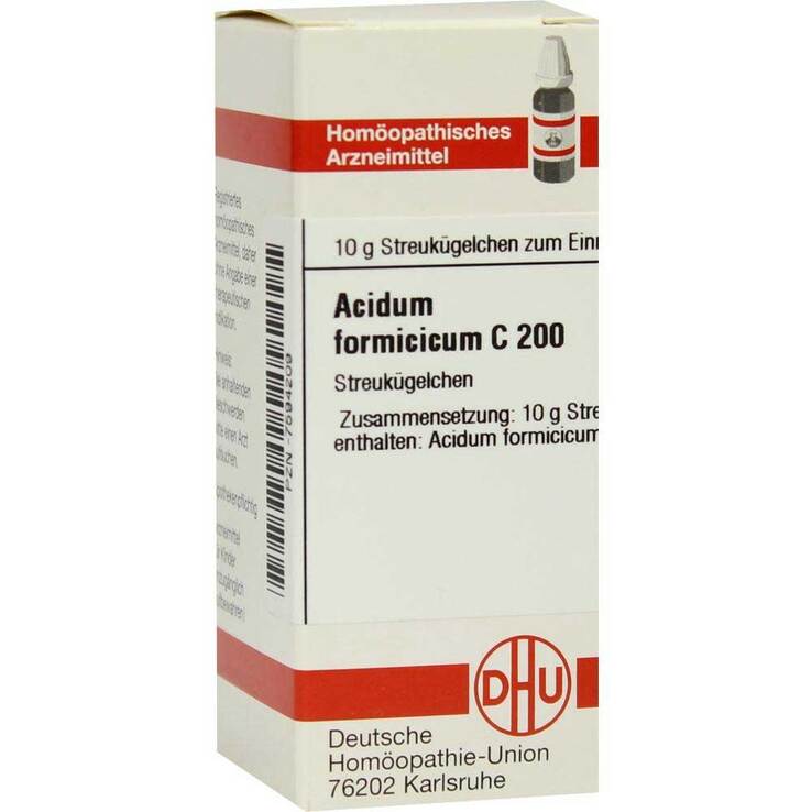 DHU Acidum formicicum C 200 Globuli, 10 g