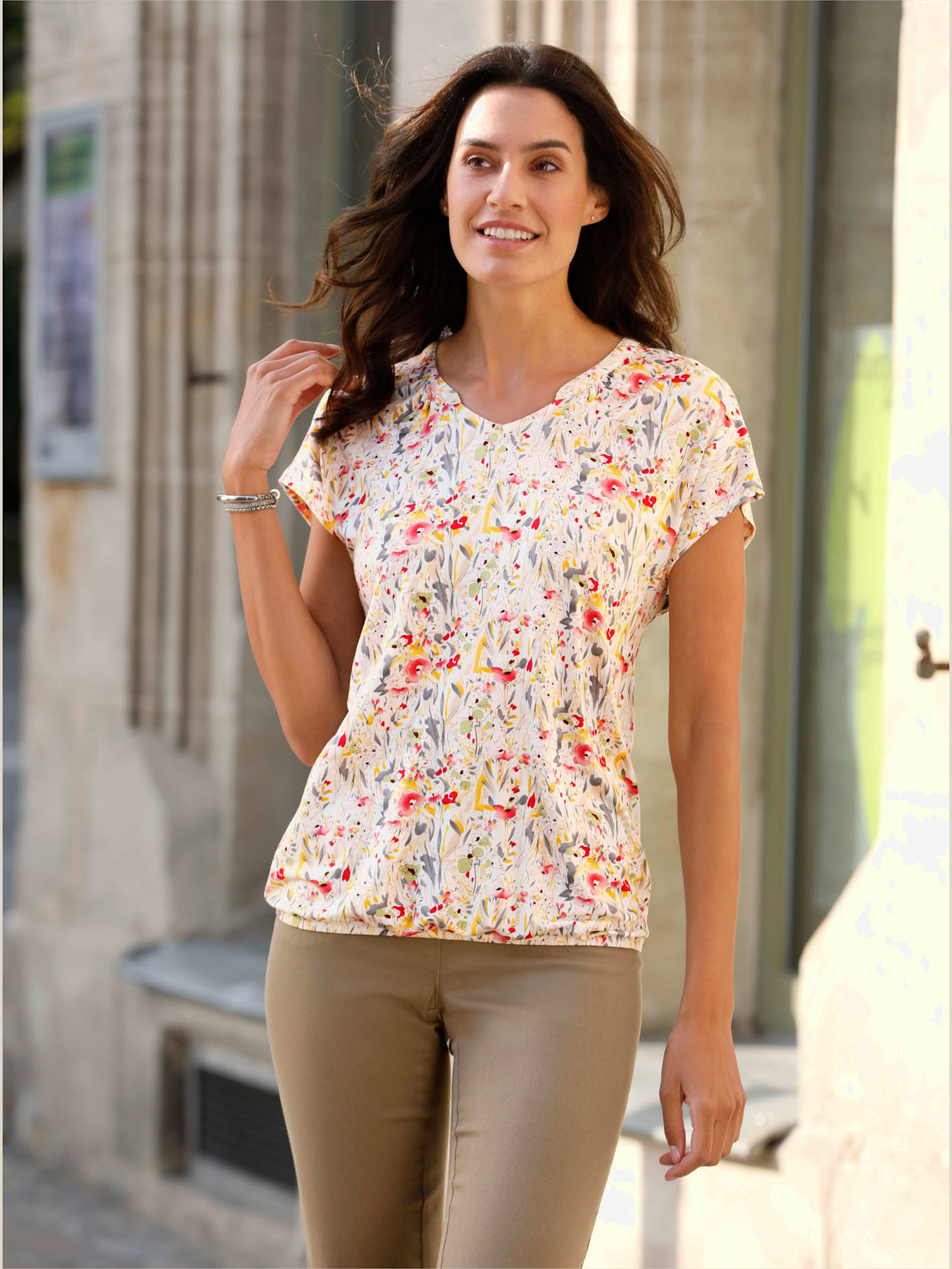 T-shirt viscose