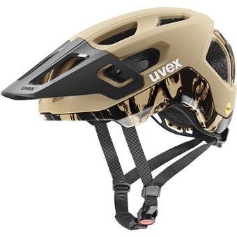 Uvex React MIPS Helm Desert / Black Matt