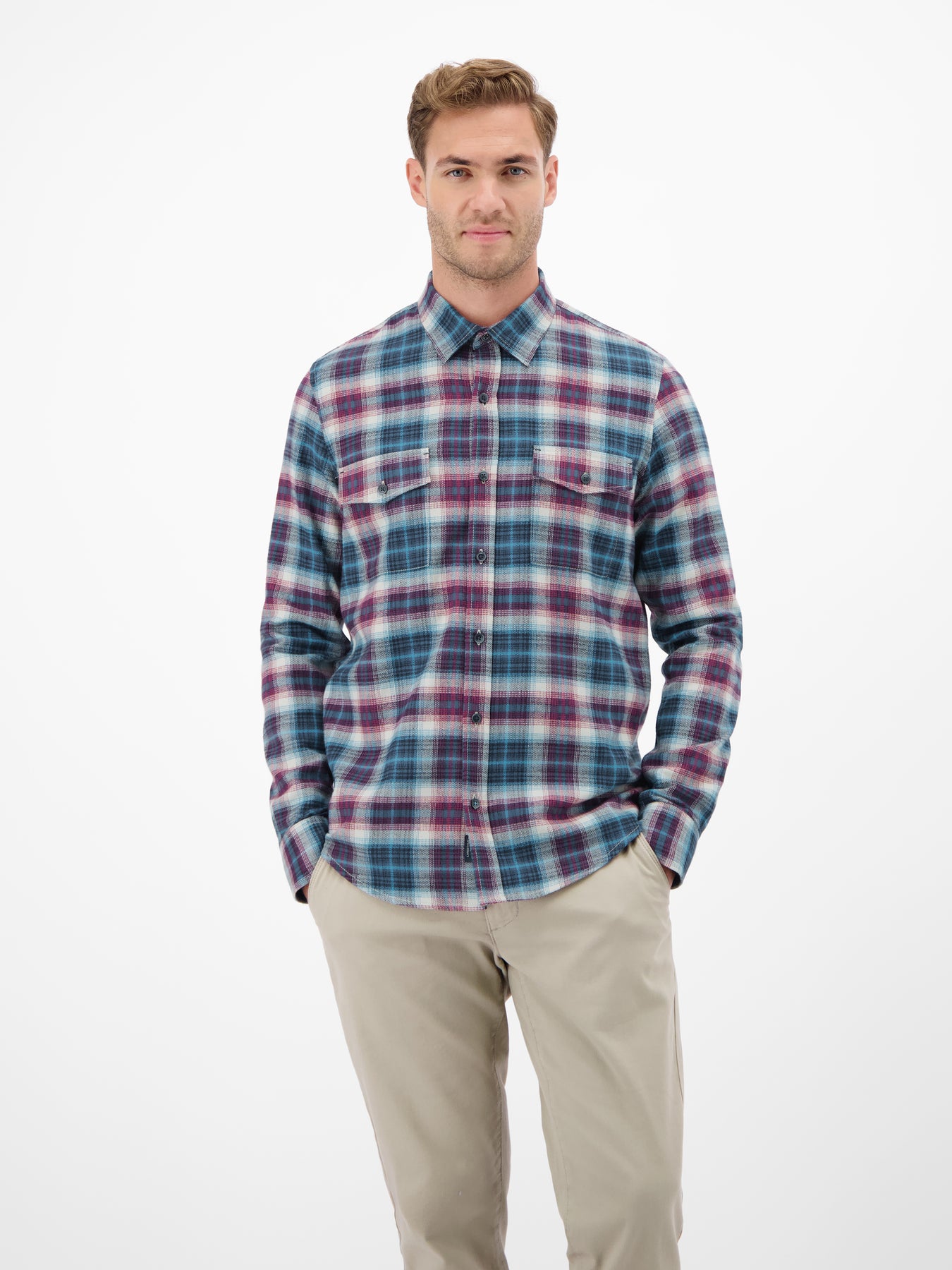 Casual Flanellhemd - weicher Twill, starker Style