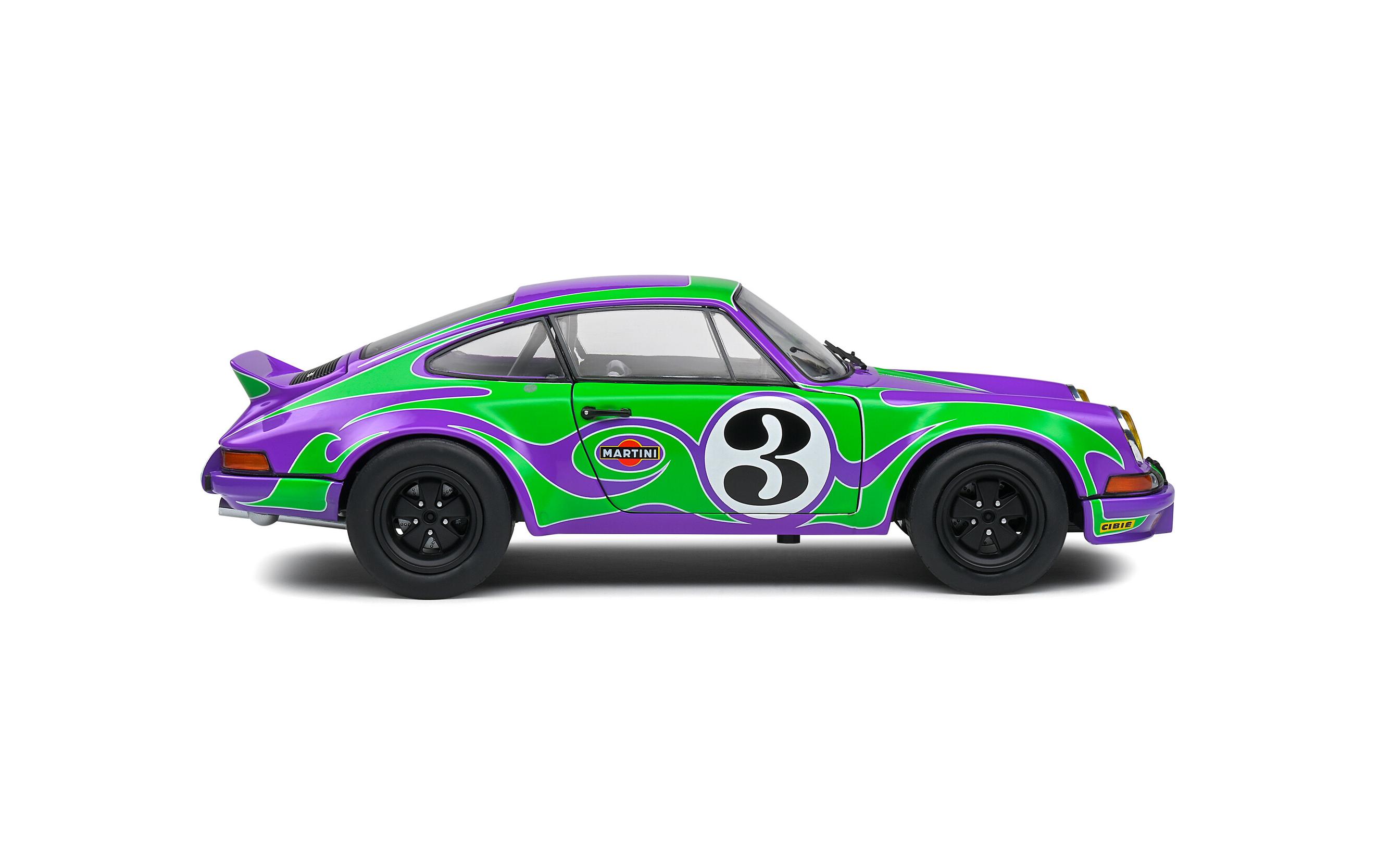 Porsche 911 RSR «Hippy Tribute», 1973 1:18Detailgetreues Modellauto im Massstab 1:18