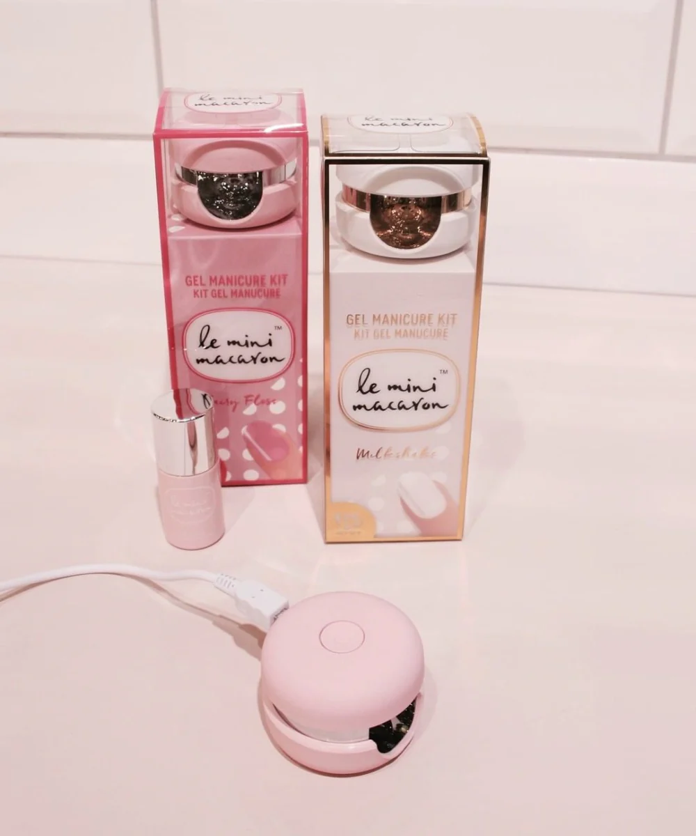 Le Mini Macaron  Gel manicure kit - Fairy Floss
