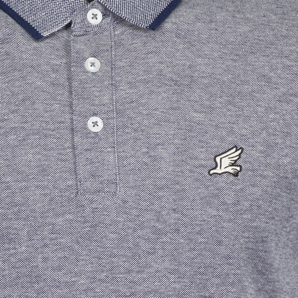 Unsigned heren polo grijs