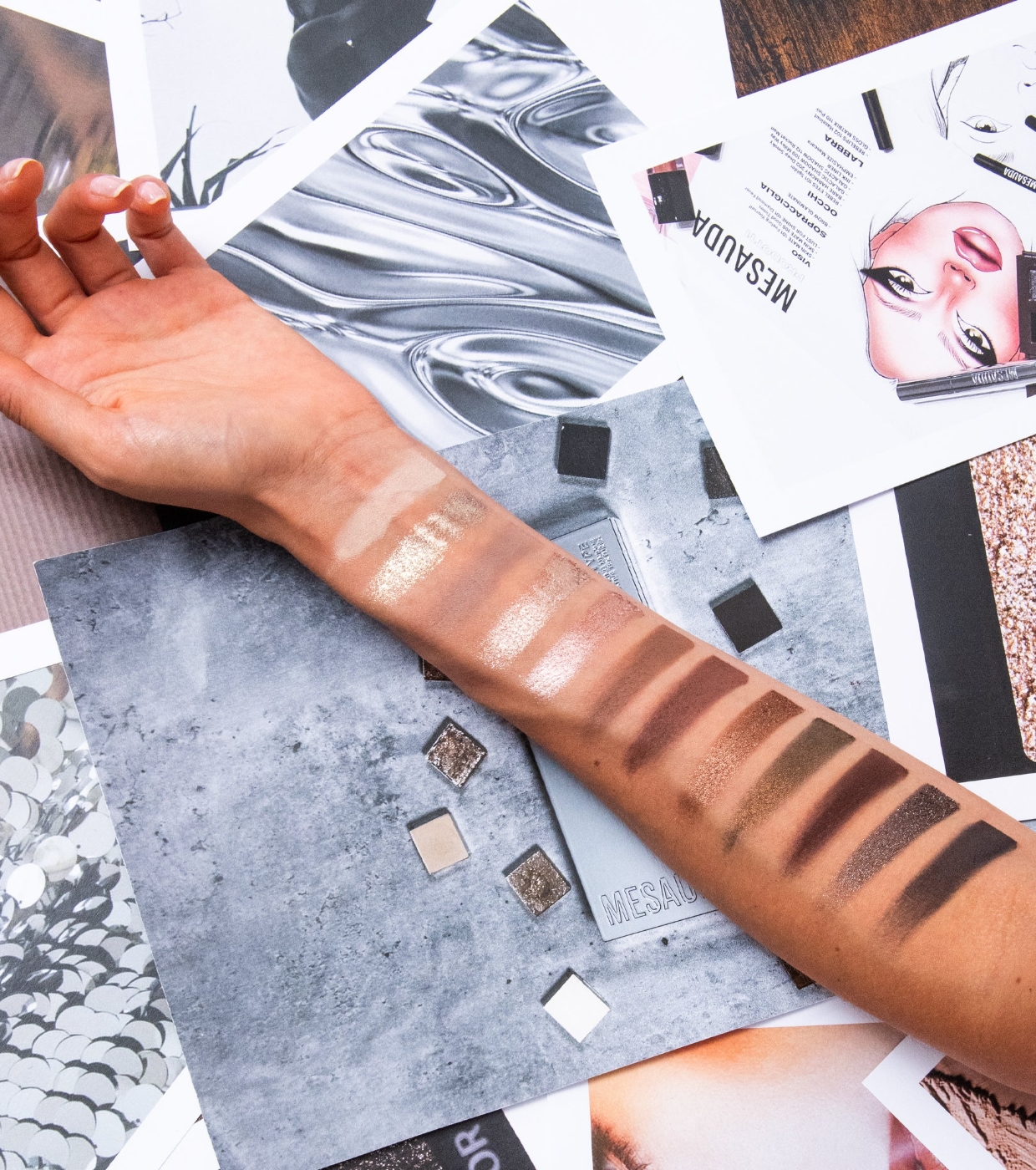 Mesauda - Paleta de Sombras Archetype - Cool Nudes
