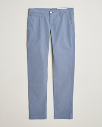 Jacob Cohën Bobby Cotton Gabardine Chinos Azure