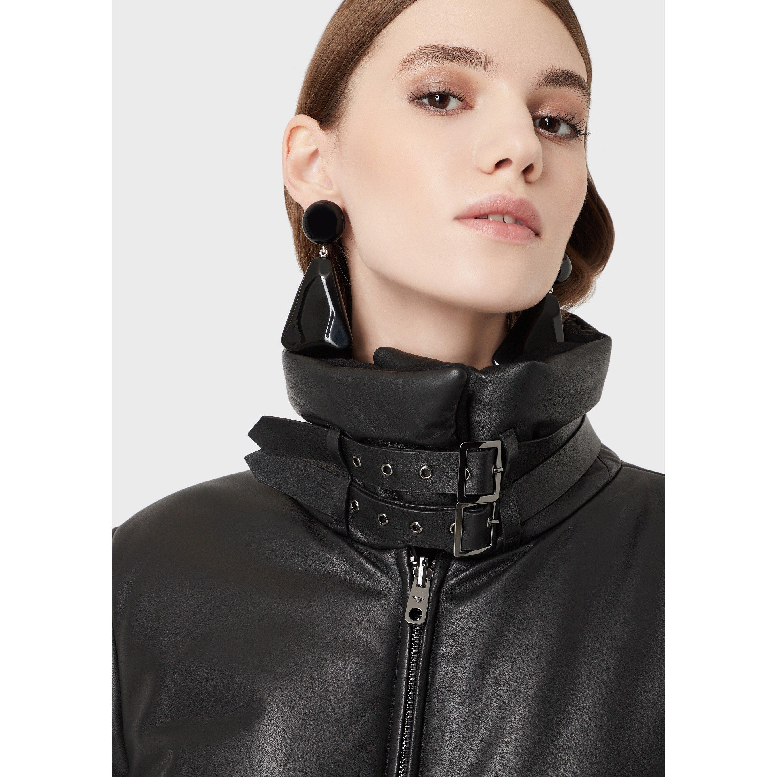 Emporio Armani Zip up Overcoat