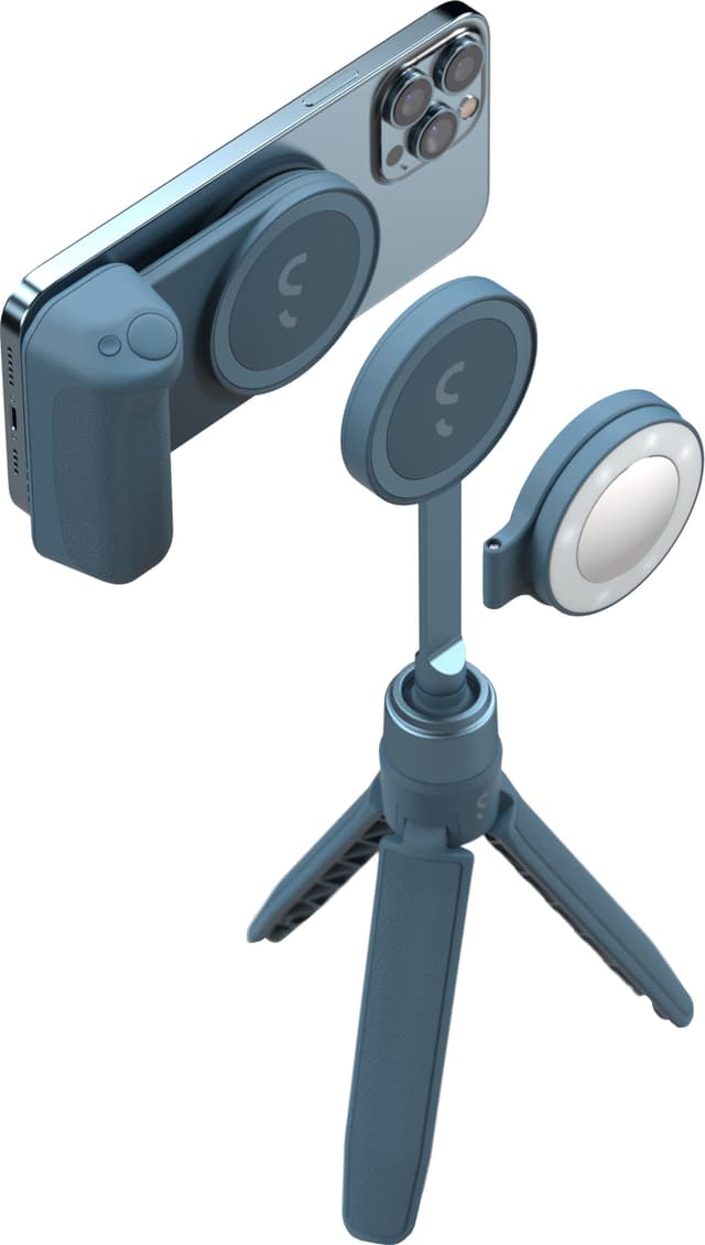 Shiftcam SnapGrip creator sæt (blå)