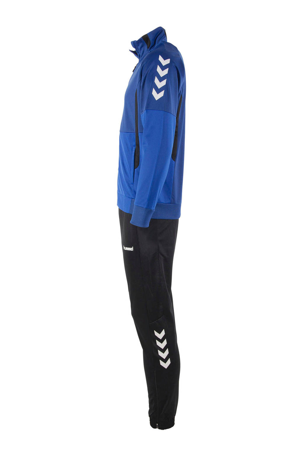 hummel Juniortrainingspak blauw/zwart