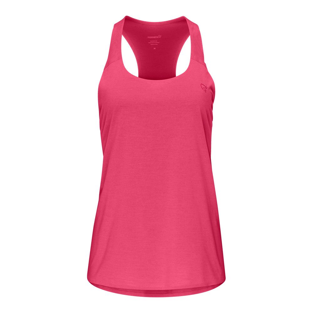 Norrona SINGLET - Débardeur Femme honeysuckle
